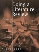 Doing a literature review : releasing the social science research imagination /