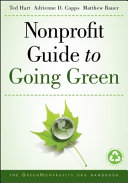 Nonprofit guide to going green /