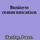 Business communication