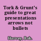 Tork & Grunt's guide to great presentations arrows not bullets /