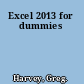 Excel 2013 for dummies