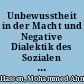 Unbewusstheit in der Macht und Negative Dialektik des Sozialen und Politischen Reglementierungszwangs : Fallbeispiel Äthiopien Und Ägypten /