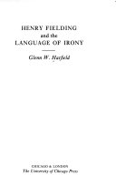 Henry Fielding and the language of irony /