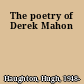 The poetry of Derek Mahon