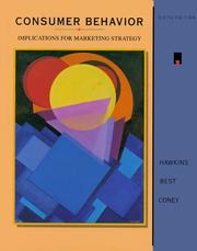 Consumer behavior : implications for marketing strategy /