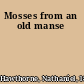 Mosses from an old manse