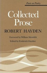 Collected prose /