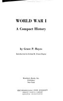 World War I, a compact history /