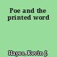 Poe and the printed word