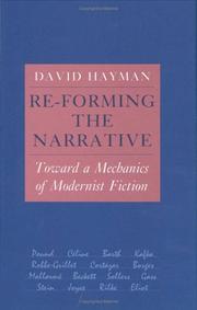Re-forming the narrative : toward a mechanics of modernist fiction /