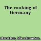 The cooking of Germany