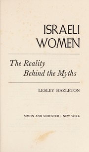 Israeli women : the reality behind the myths /