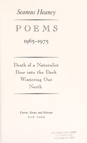 Poems, 1965-1975 /