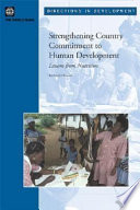 Strengthening country commitment to human development lessons from nutrition /