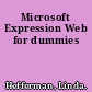 Microsoft Expression Web for dummies