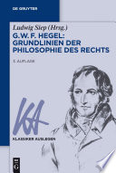 Grundlinien der Philosophie des Rechts /