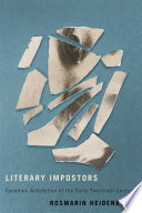 Literary impostors : Canadian autofiction of the early twentieth century /