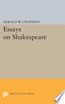 Essays on Shakespeare /