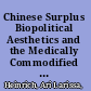 Chinese Surplus Biopolitical Aesthetics and the Medically Commodified Body /