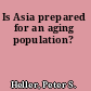 Is Asia prepared for an aging population?