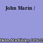 John Marin /