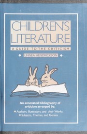 Children's literature, a guide to the criticism /