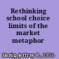 Rethinking school choice limits of the market metaphor /