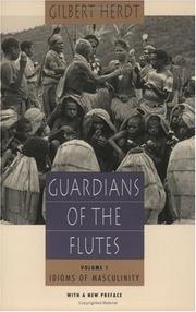 Guardians of the flutes : idioms of masculinity : with a new preface /