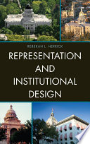 Representation and institutional design