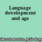 Language development and age