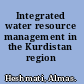 Integrated water resource management in the Kurdistan region