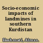 Socio-economic impacts of landmines in southern Kurdistan