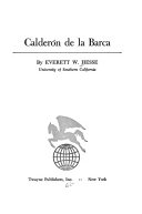 Calderón de la Barca /