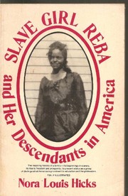 Slave girl Reba and her descendants in America : memoirs /