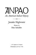 Anpao : an American Indian odyssey /