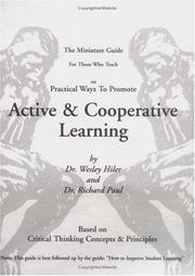 The miniature guide to practical ways for promoting active and cooperative learning /