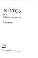 Milton and the English Revolution /