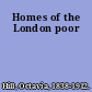 Homes of the London poor