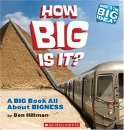 How big is it? : a big book all about BIGness /