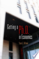 Getting a Ph.D. in economics /