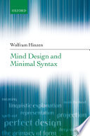 Mind design and minimal syntax