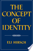 The concept of identity /