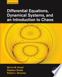 Differential equations, dynamical systems, and an introduction to chaos.