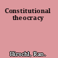 Constitutional theocracy