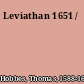 Leviathan 1651 /