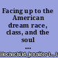 Facing up to the American dream race, class, and the soul of the nation /