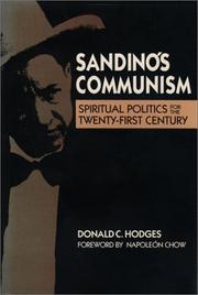 Sandino's communism : spiritual politics for the twenty-first century /