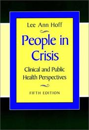 People in crisis : clinical and public health perspectives /