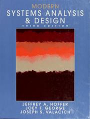 Modern systems analysis and design /