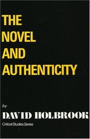 The novel and authenticity /